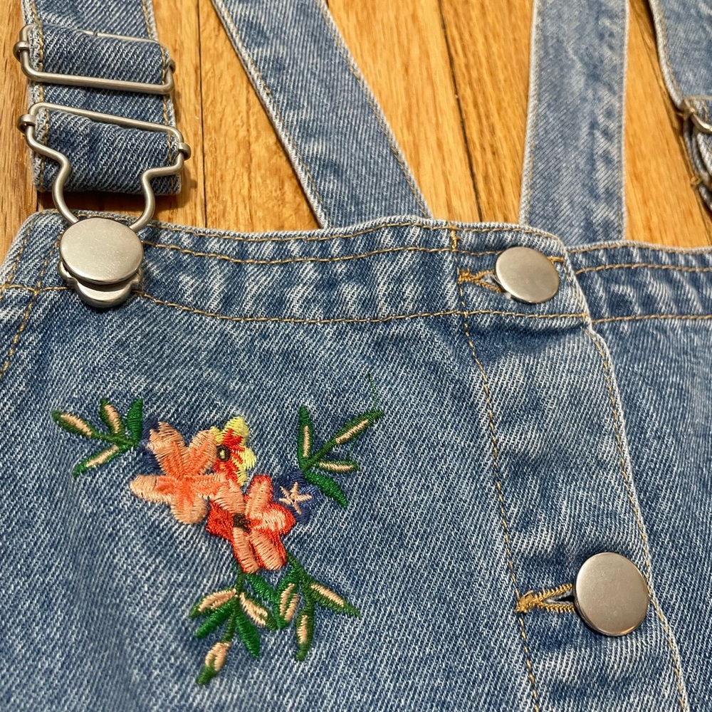 Embroidered Denim Jumper - Picture 3 of 9